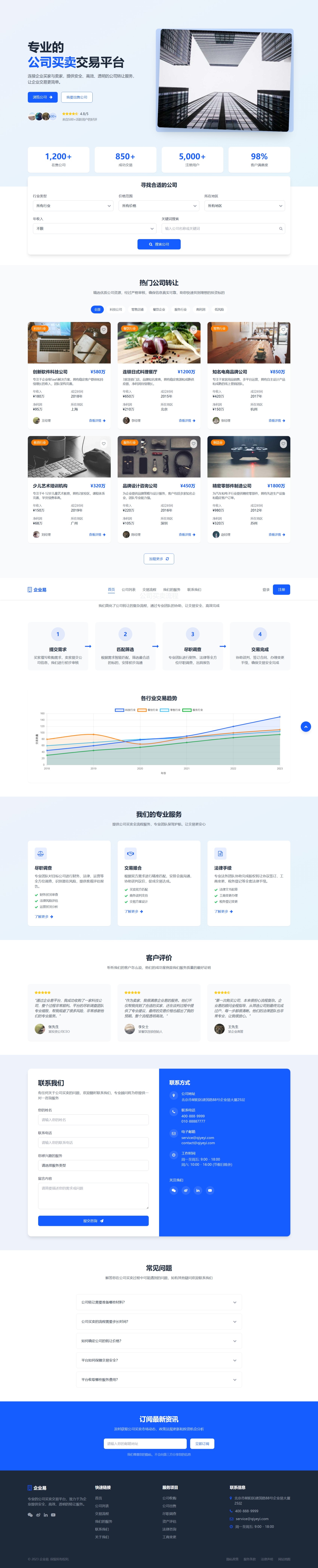 专业公司买卖交易平台